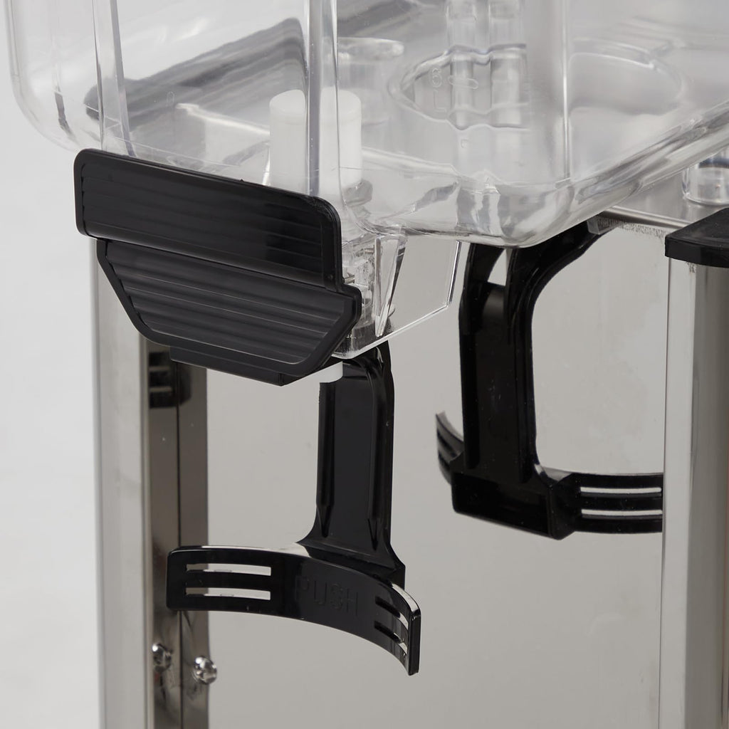 GARVEE 18L (4.8 Gallon) Commercial Juice Dispenser, 1 Tank, Stainless Steel Beverage Dispenser for Slushy, Cold Drink, Restaurant
