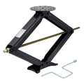 Garvee 5000 lbs RV Scissor Jacks, 30" Heavy-Duty Steel Leveling Stabilizers for Campers, Trailers, 5th Wheels, and Motorhomes, Includes Crank Handle, Black, 1 pc
