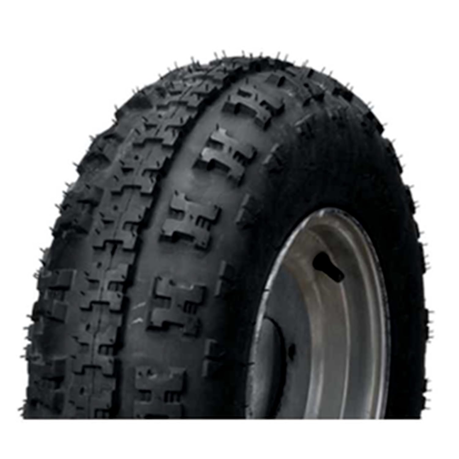 Garvee AT21x7-10-4PR ATV Tires, All Terrain ATV UTV Mud Trail Tires(Set of 2, Tubeless)