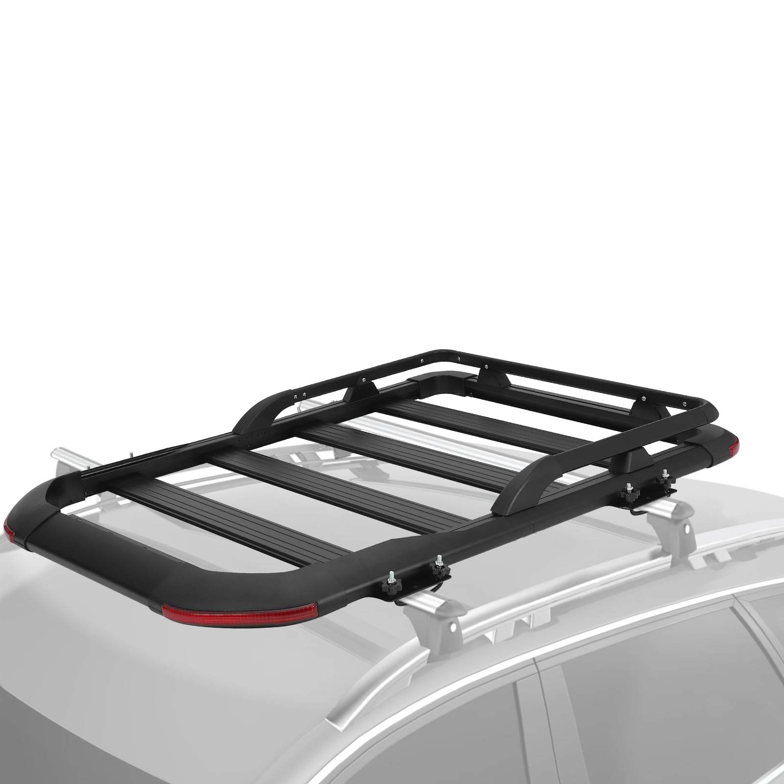 Garvee Roof Rack Basket, 50 x 37.8 Inch Heavy Duty Car Carriers Rooftop Basket, 165Lbs Capacity Cargo Rack for SUV Truck Cars