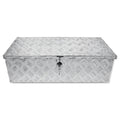 Garvee 30 Inch Aluminum Truck Tool Box, Diamond Plate, Rectangle, Silver, With Lock & 2 Keys, Versatile Storage for Pickup, Trailer, ATV