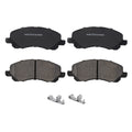 Garvee 4Pcs Premium Ceramic Rear Brake Pads for 1991-2007 Accord,2002-2015 Civic,2001-2005 CL,1997-1999 EL,2013-2022 ILX,1997-2001 Integra,02-06 RSX,1995-1998 TL,04-08 TSX,1992-1994 Vigor,07-13 SX4
