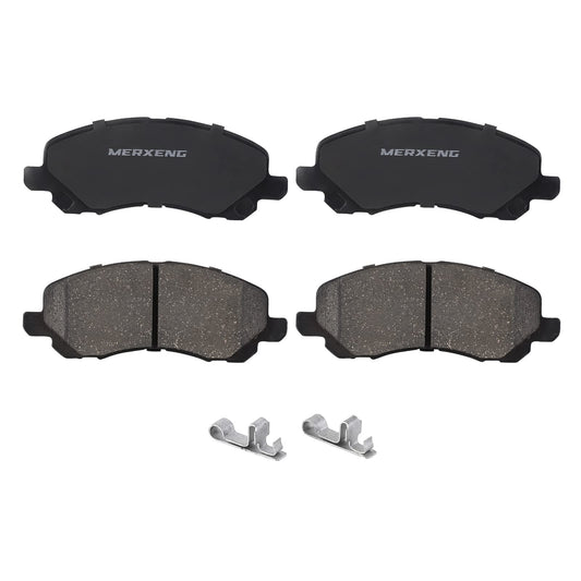 Garvee 4Pcs Premium Ceramic Disc Front Brake Pads for 2008-2009 ALLURE LaCROSSE,2006-2011 LUCERNE DTS,2006-2013 IMPALA,2014-2016 IMPALA LIMITED,2006-2007 MONTE CARLO