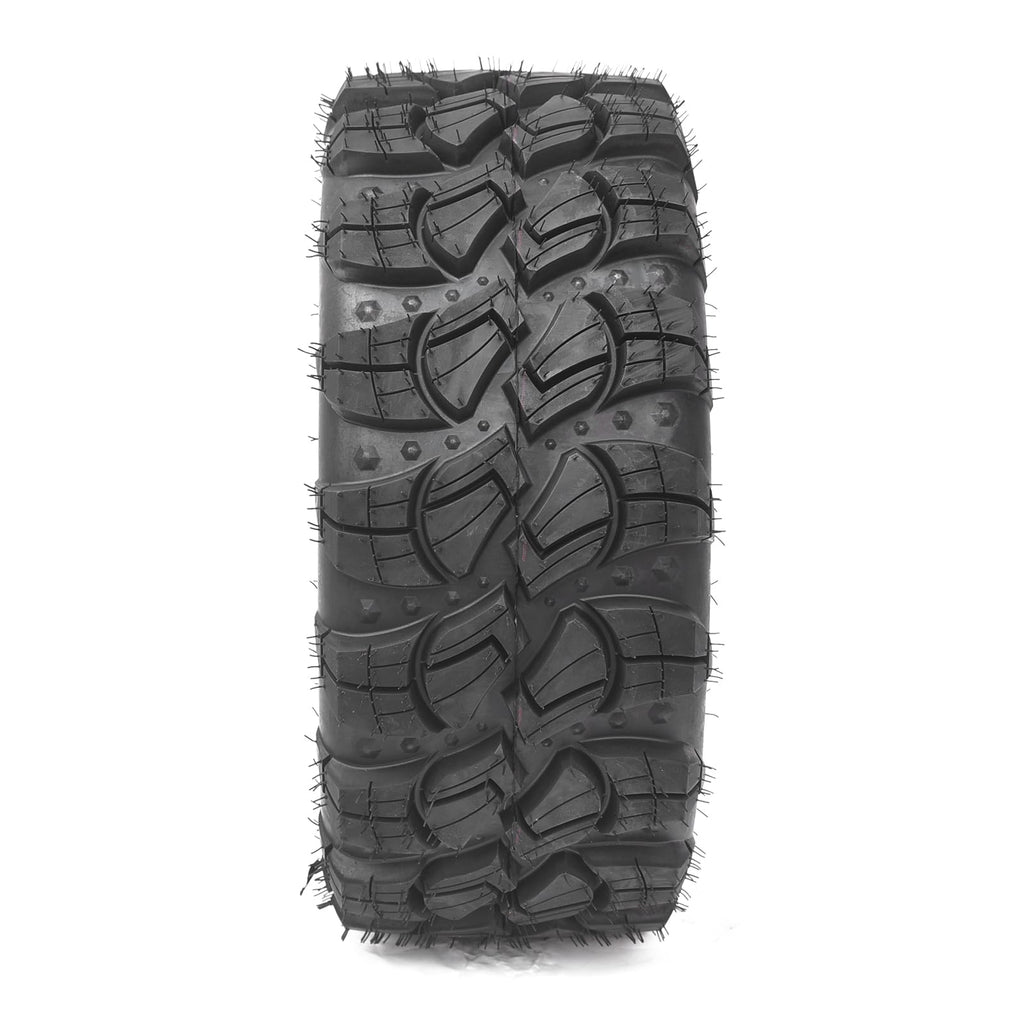 Garvee Set of 2 ATV Trail Tires 6PR Knobby Sport Tires, Tubeless - AT25x10-12-6PR TL VICTORY