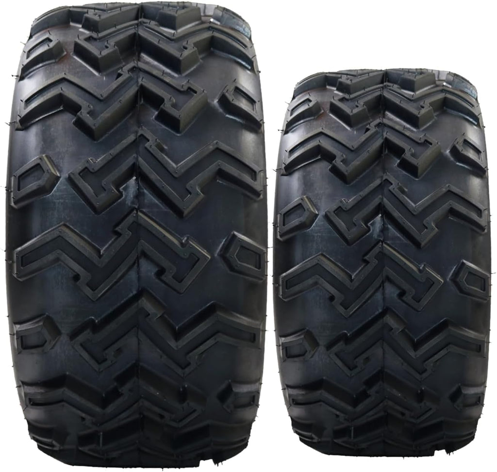 Garvee 24X8.00-14 ATV Tires - 6PR All Terrain, TL QD115, Trail Sand Mud Off-Road Tires, Pack of 2, Tubeless
