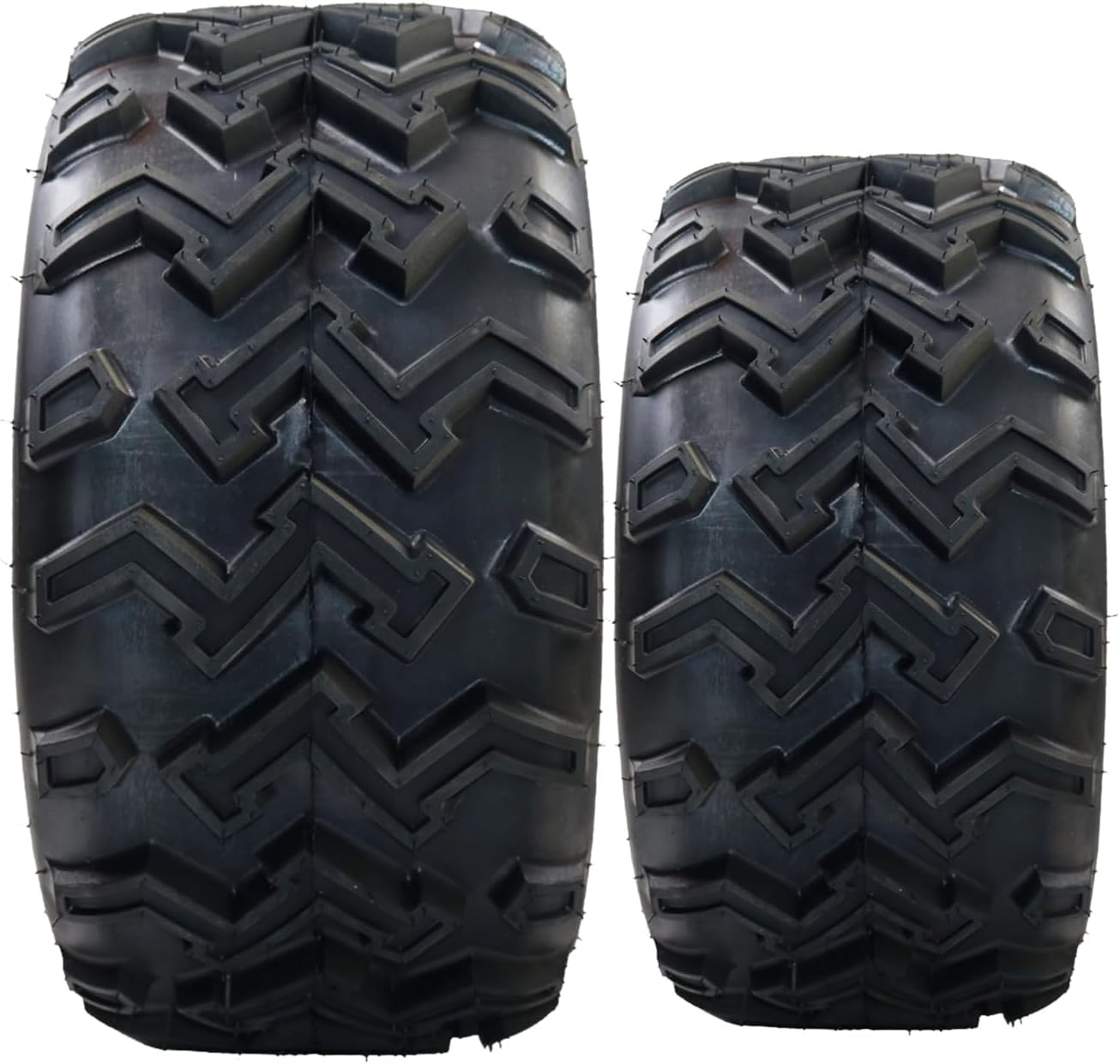 Garvee 24X8.00-14 ATV Tires - 6PR All Terrain, TL QD115, Trail Sand Mud Off-Road Tires, Pack of 2, Tubeless