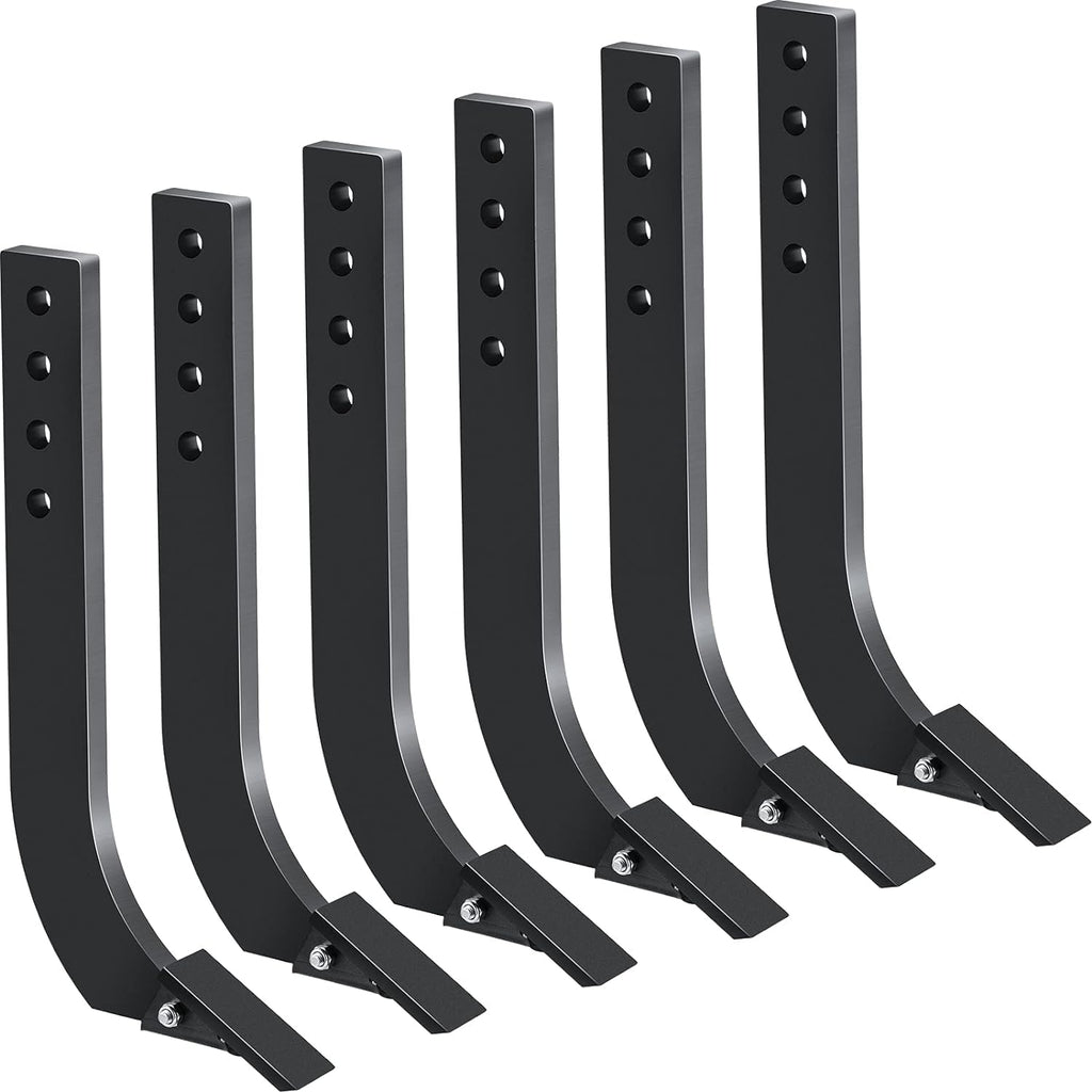 Garvee 6 PCS - Garvee Tractor Box Blade 16" Ripper Shanks Heavy-Duty Steel Digging Plowing