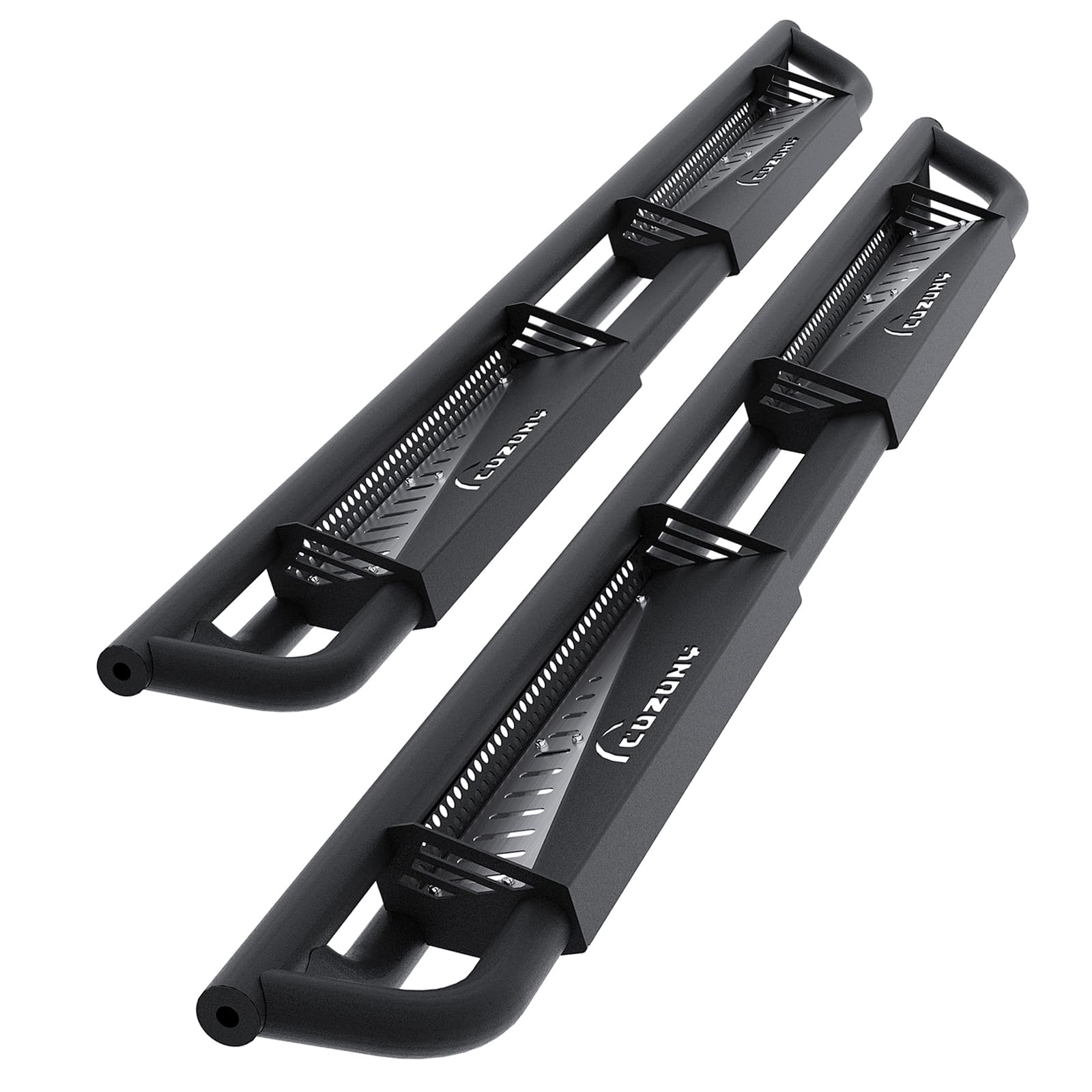 Garvee Drop Down Running Boards Compatible with 2009-2018 Dodge RAM 1500 Crew Cab, Drop Step Side Steps Compatible with 2010-2022 RAM 2500 3500 Crew Cab, All Steel 6" Running Boards Paintable