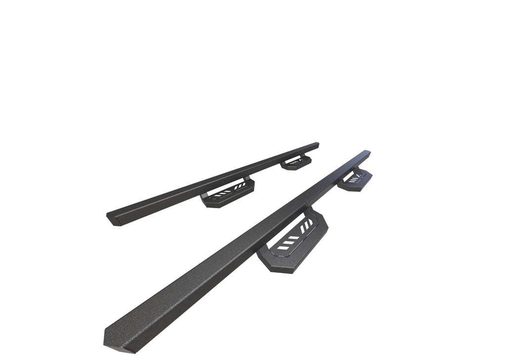 Garvee Running Boards Compatible with 2005-2023 Toyota Tacoma Double Cab Truck Pickup 7” Drop Fine Texture Black Side Steps Nerf Bars Rock Slider Armor Off-Road Accessories