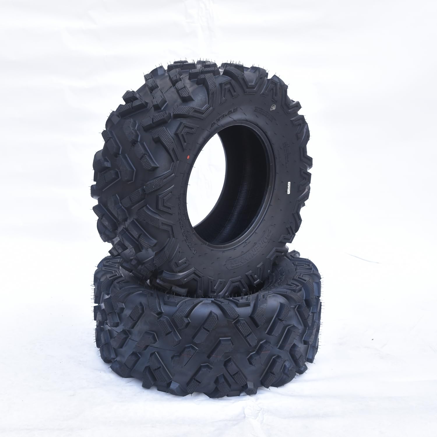 Garvee AT27x9-14-6PR TL ATLAS ATV Tires, 27x9-14 All Terrain ATV UTV Off-Road Tires(Set of 2, Tubeless)