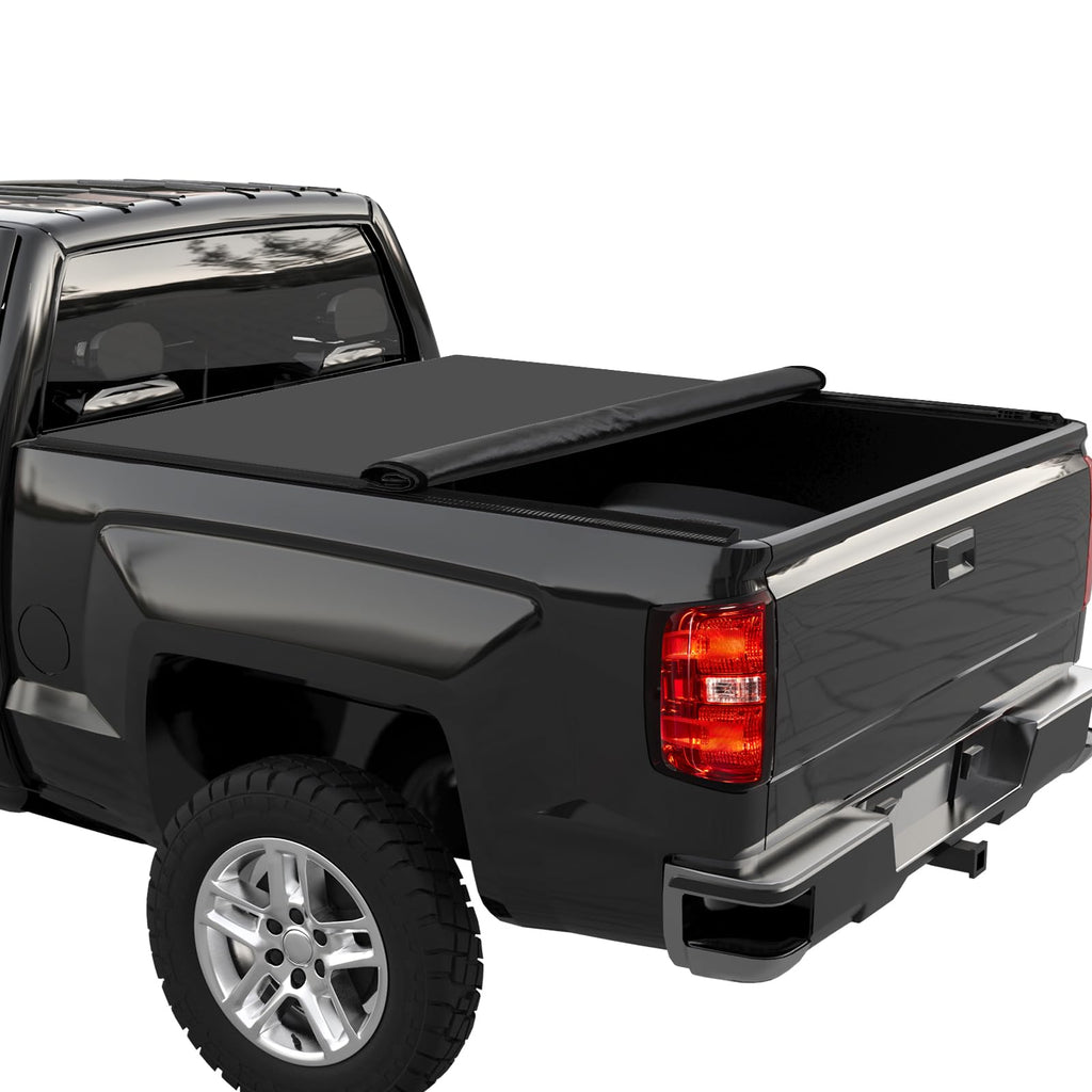 Garvee 5.8ft Roll-Up Soft Tonneau for '14-'18 Silverado 1500