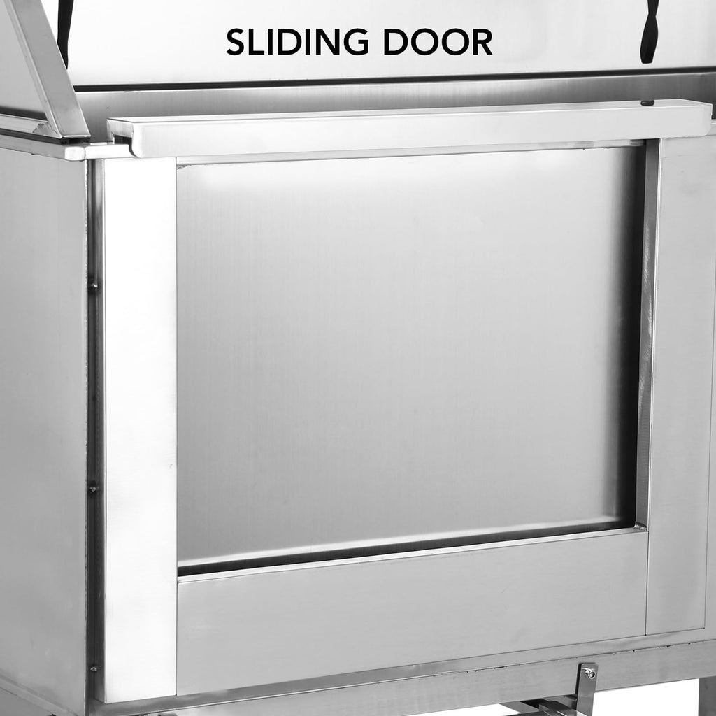 Garvee 50 Inch Dog Grooming Tub, Professional Pet Wash Station
