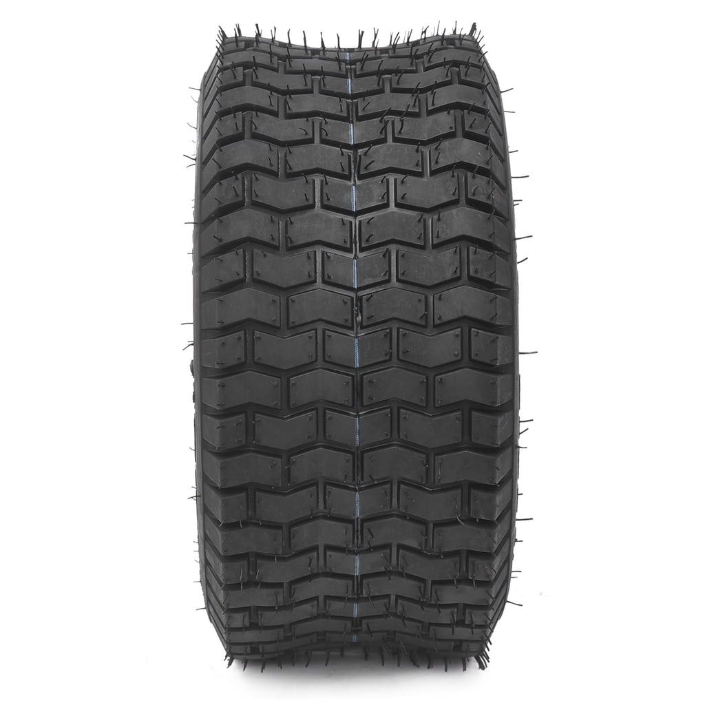 Garvee Lawn Mower Tires Turf Tires 20x8.00-8 4PR for Golf Cart Tires, Garden Tractor Riding Mower Tubeless Set of 2 - 16x6.50-8-4PR TL LG01