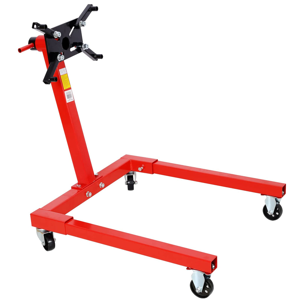 Garvee Engine Stand 1250 Pounds Capacity One Size Heavy Duty Metal Frame Black