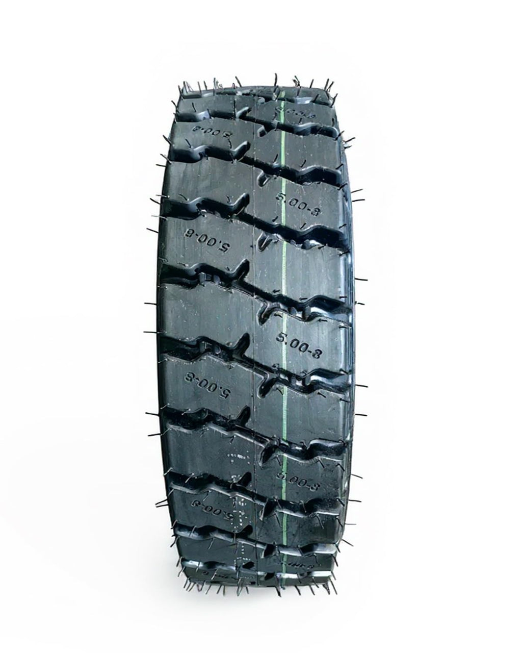 Garvee Heavy Duty Forklift Tire 5.00-8 Tube Type 10 PLY Industrial Durable Black