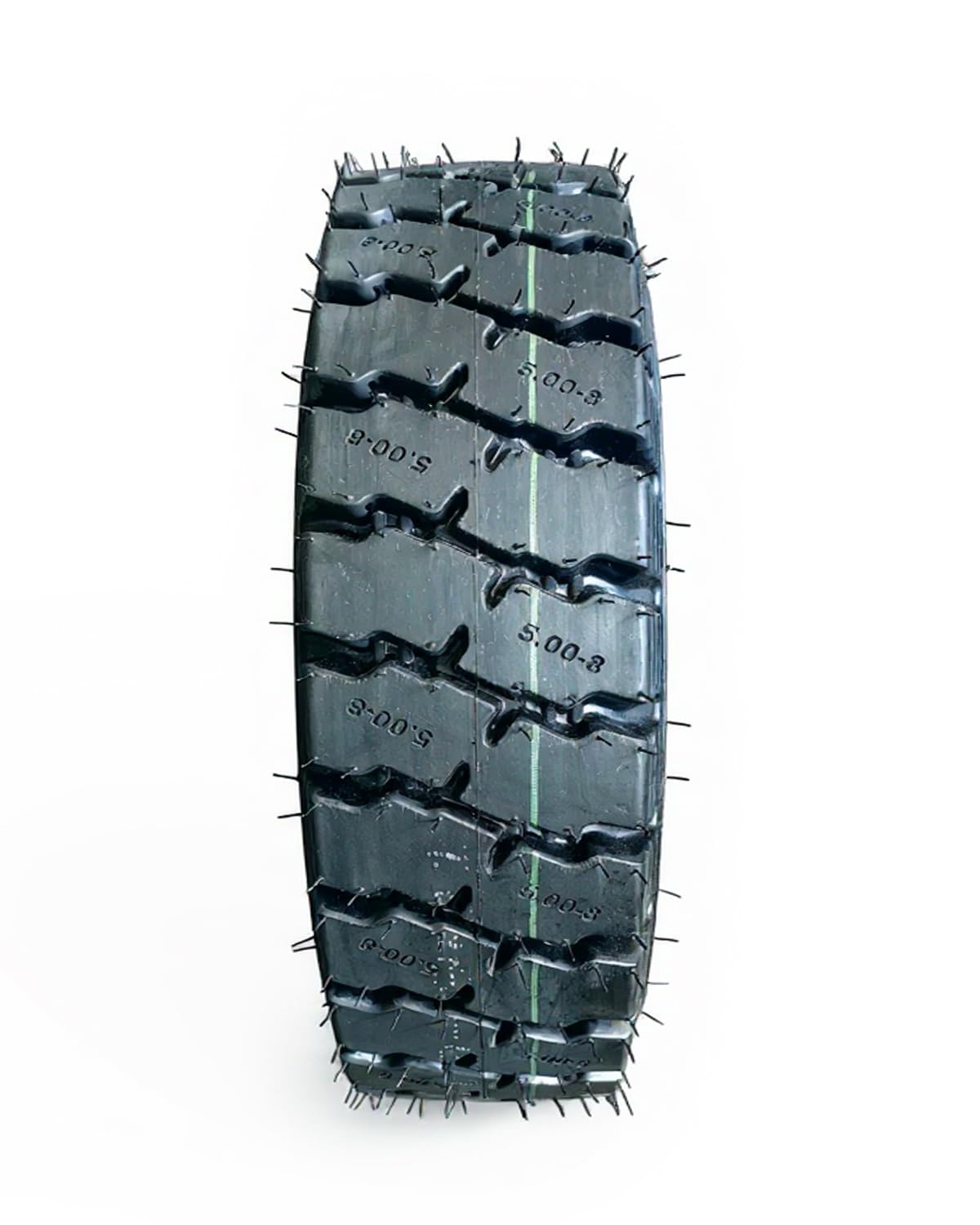 Garvee Heavy Duty Forklift Tire 5.00-8 Tube Type 10 PLY Industrial Durable Black