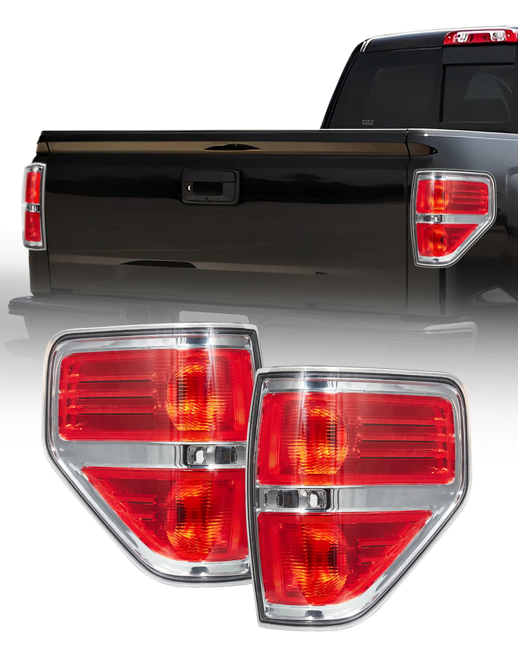 Garvee 09-14 Ford F-150 Passenger Side Tail Light Assembly