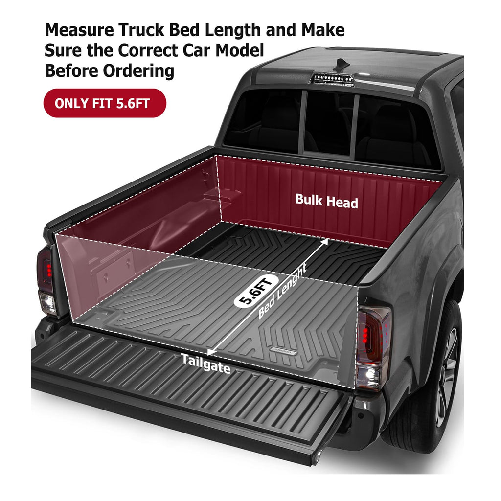 Garvee 5.6ft Soft Roll-Up Cover for Dodge Ram '19-'23
