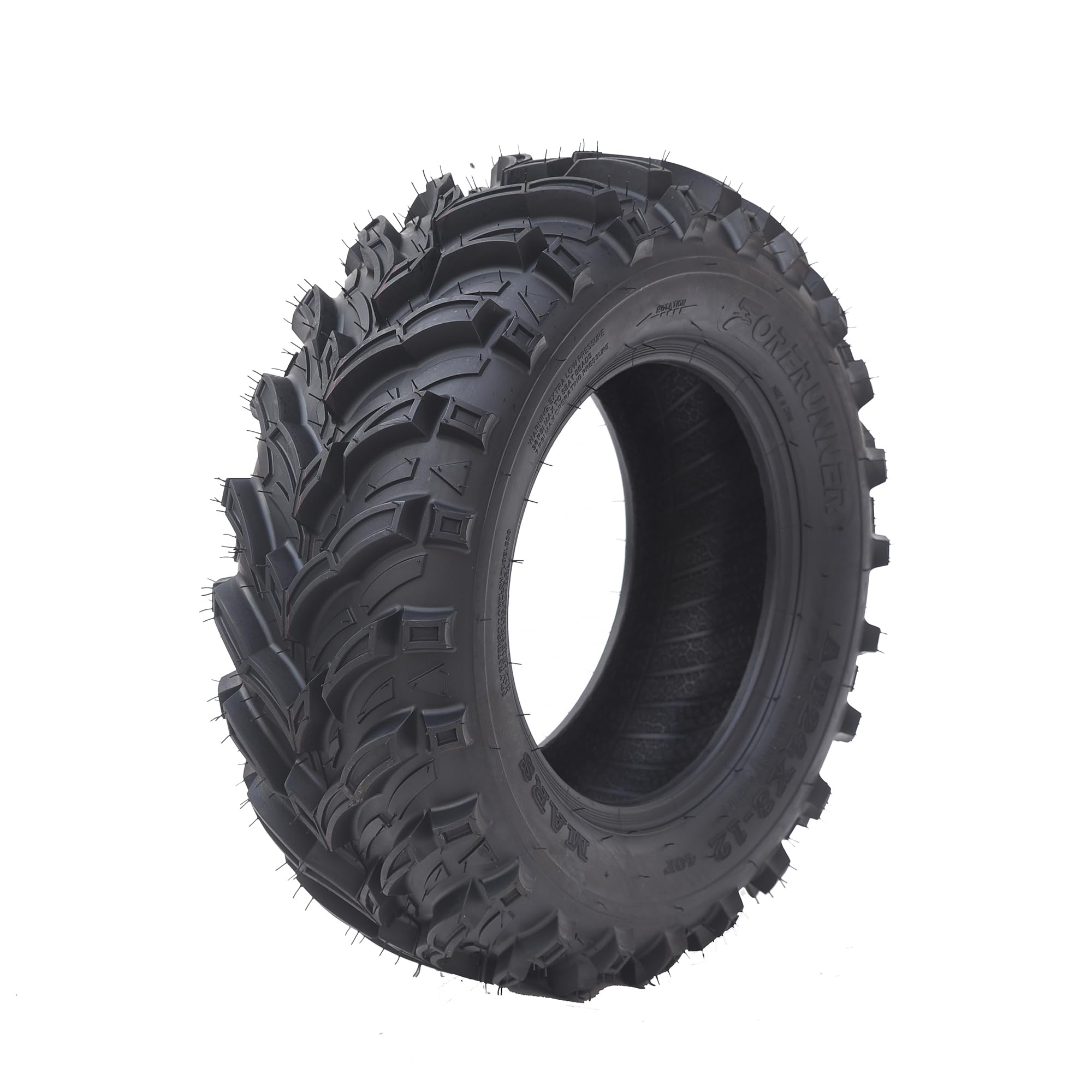 Garvee 4 Pack 24x8-12 ATV Tires 6PR All Terrain Trail Tires Tubeless Sand Mud Off-Road