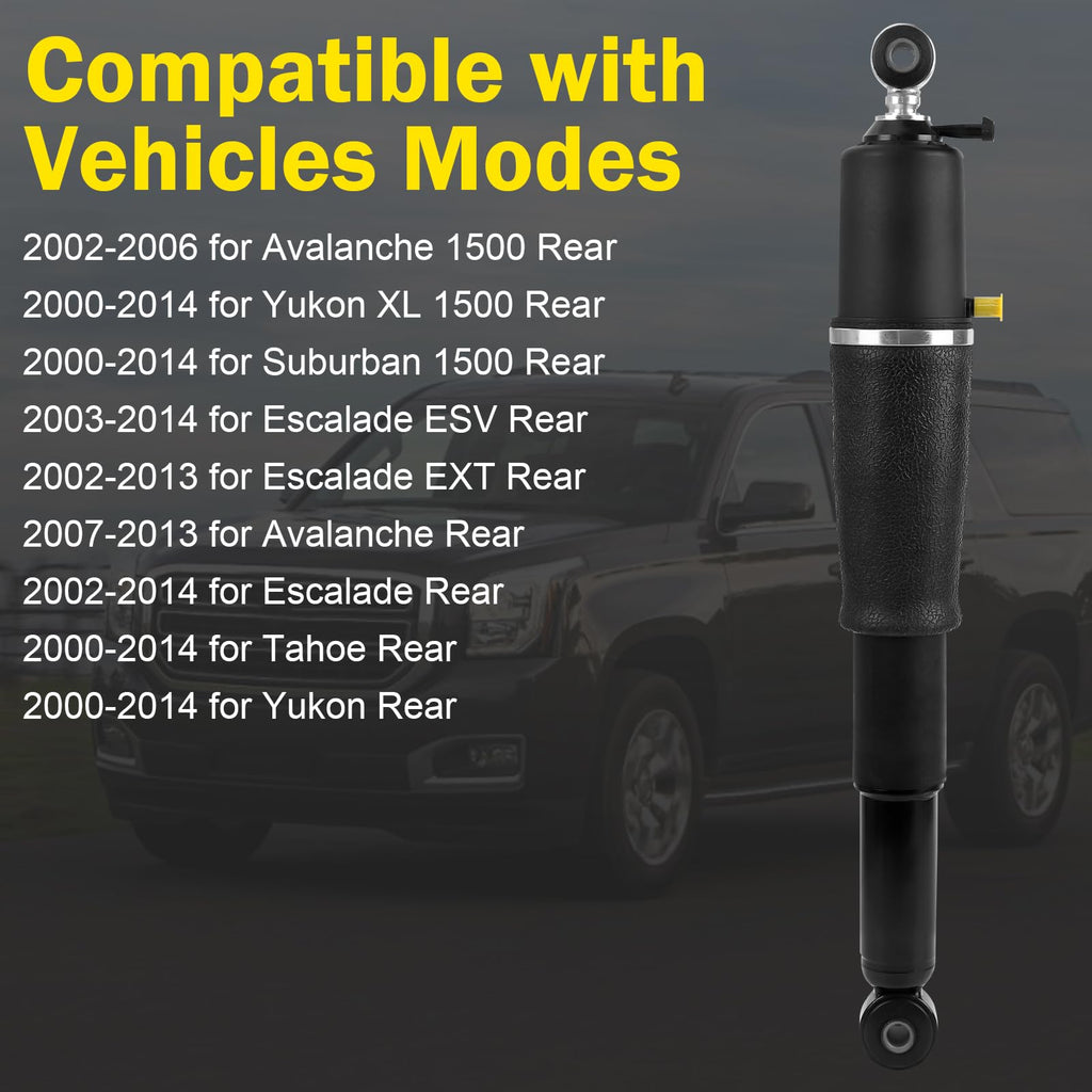 Garvee Rear Air Shocks Suspension for Escalade/Tahoe/Suburban 1500