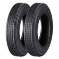 Garvee 4.80-12 6PR Trailer Tires, 2-Pack Trailer Radial Tires, Load Range C, Spoke Wheel,Suitable for All Kinds of Small and Light Trailers,