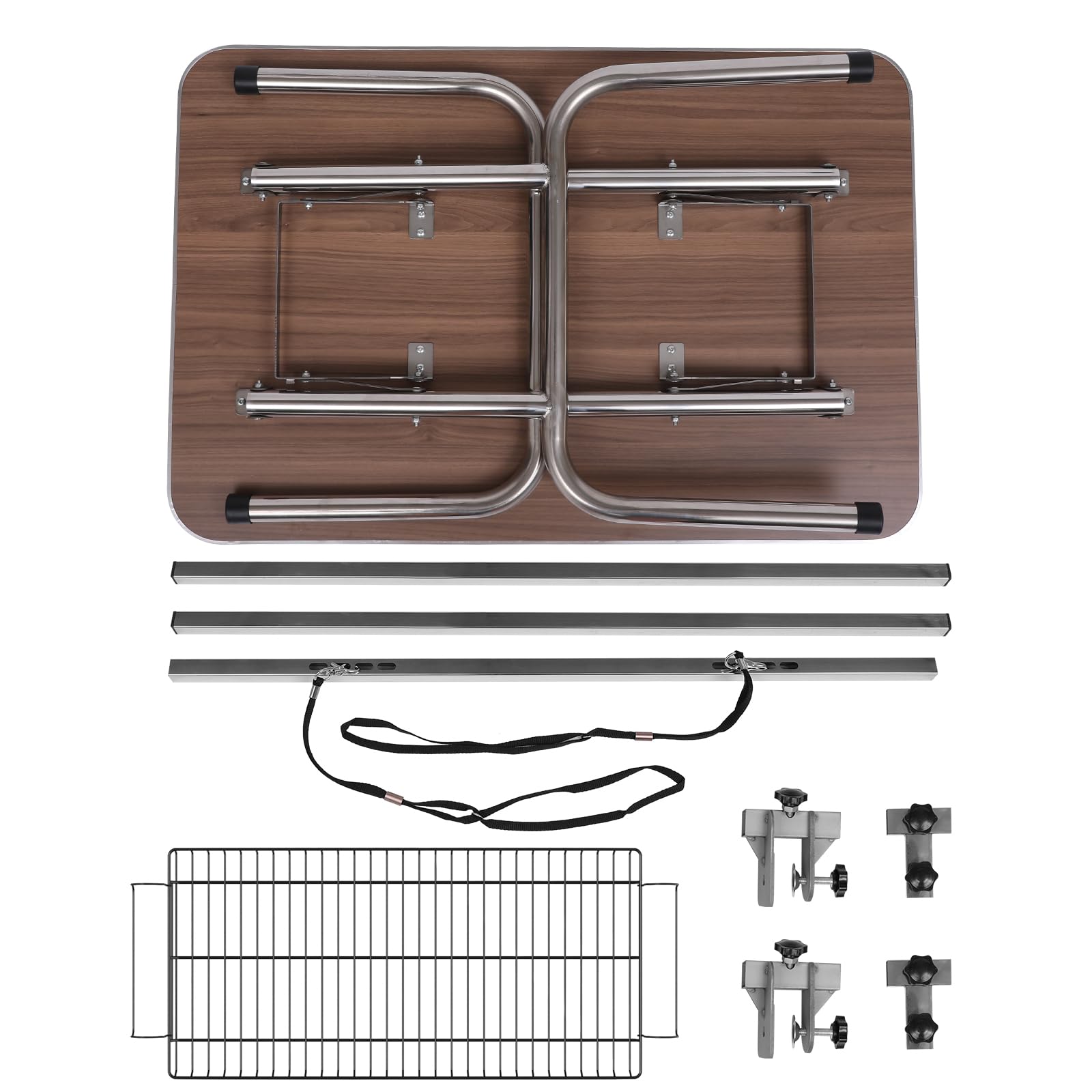 Garvee 36 Inch Pet Dog Grooming Table, Professional Heavy Duty Dog Grooming Table with Arm & Noose & Mesh Tray, Professional Pet Cat Trimming Table, Maximum Capacity Up to 330lbs Black