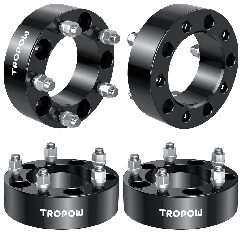 Garvee 5x5.5 Wheel Spacers Compatible with 1994-2001 Ram 1500, 2" Hub Centric 1/2"x20 Stud Hub Bore 108mm for Ram 1500,F150 F100 E100 E150 CJ3 CJ5 CJ6 CJ7 Bronco, Ramcharger Scrambler Sidekick Vitara XL-7