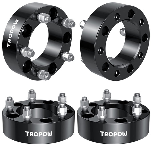 Garvee 5x5.5 Wheel Spacers Compatible with 1994-2001 Ram 1500, 2" Hub Centric 1/2"x20 Stud Hub Bore 108mm for Ram 1500,F150 F100 E100 E150 CJ3 CJ5 CJ6 CJ7 Bronco, Ramcharger Scrambler Sidekick Vitara XL-7