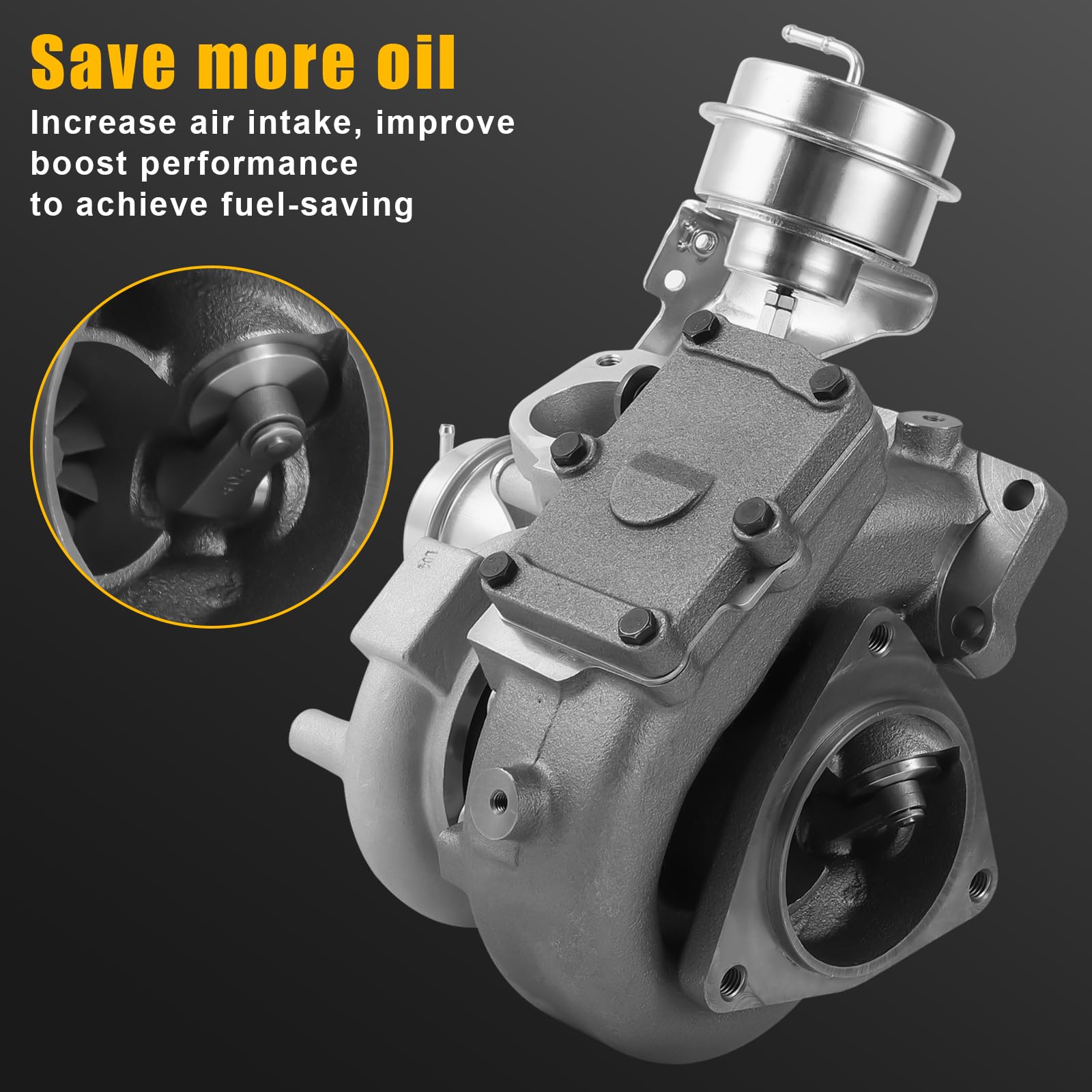 Garvee 2007-2012 Acura RDX Turbocharger - Enhanced OEM Replacement