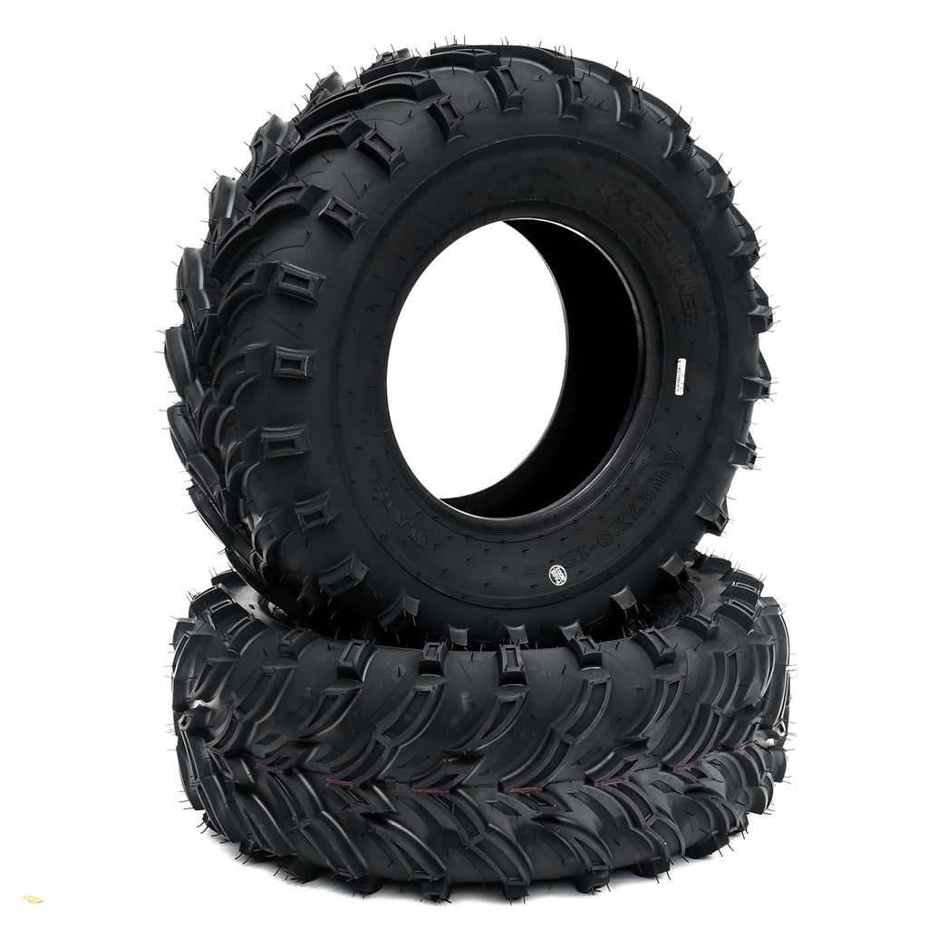 Garvee Set of 2 26x9-12 ATV/UTV Tires 26x9x12 6PR TL All-Terrain Tires