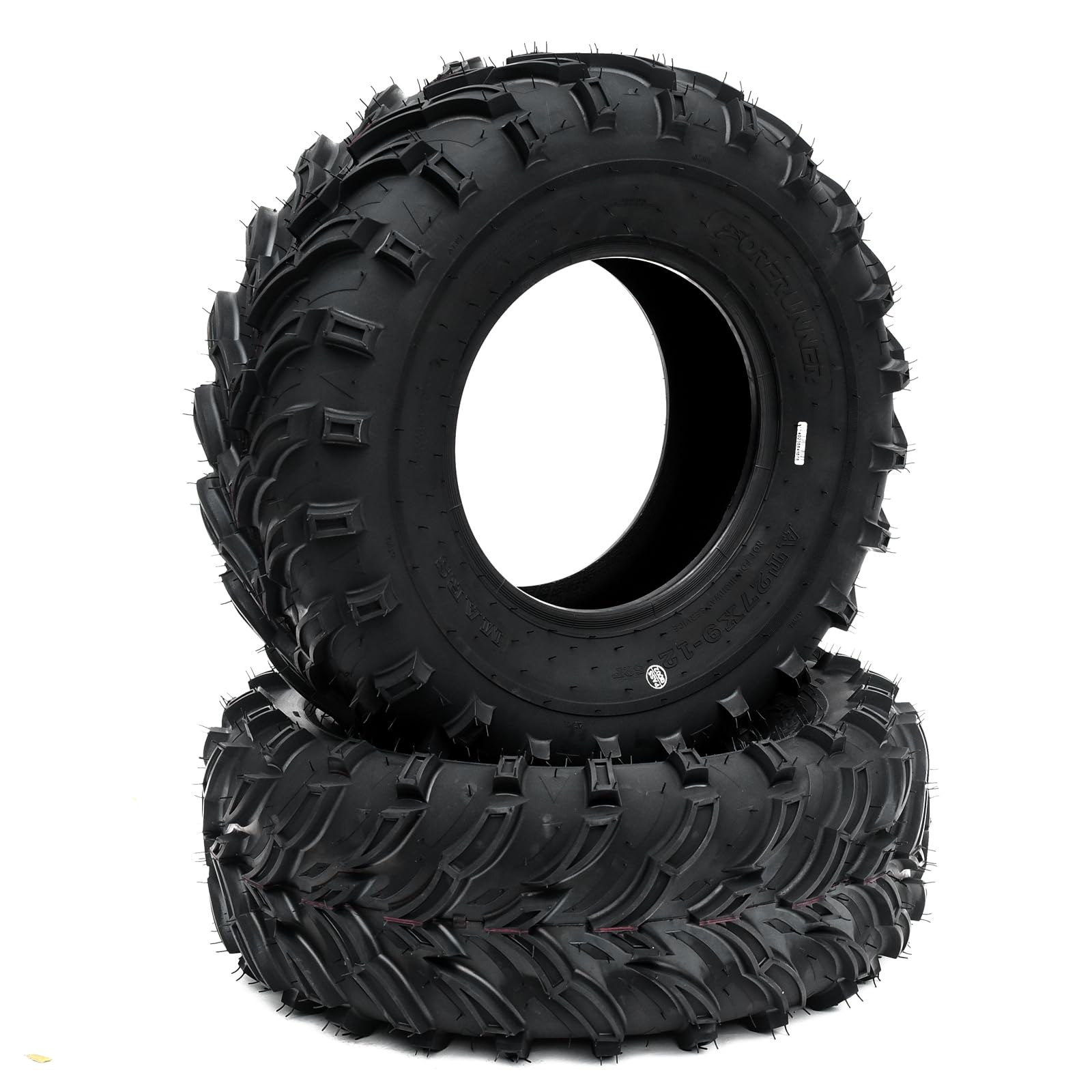 Garvee Set of 2 Garvee 25x8-12 ATV/UTV Tires 25x8x12 6PR TL All-Terrain Tires