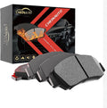 Garvee Front Brake Pads with Hardware, 4 PCS Ceremic Brake Pads Set fit for CHRYSLER 200 2013-2014 13.39 inch (340mm) Rotor Diameter， DODGE CHALLENGER 2012-2013 R/T, R/T Classic
