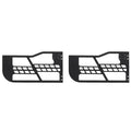 Garvee Off-Road Safari Tubular Doors Compatible with Jeep Wrangler JK 2007-2018 (2-Door Only) - Set of 2 Half Tube Doors for Offroad Trail Adventure