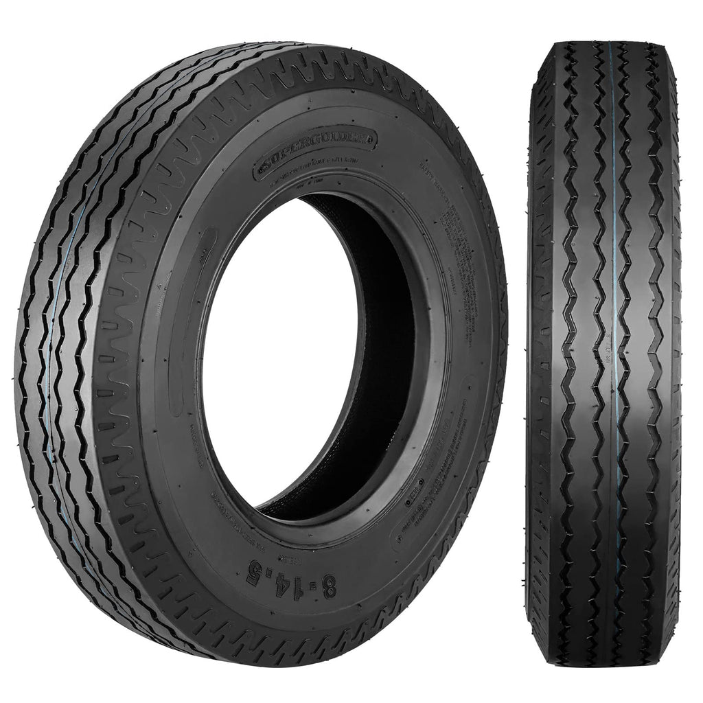 Garvee ST205/75D15 6PR Trailer Tires, 6PR Load Range C, 15in Fuel-saving Designed Trailer Tires 205 75 15 for Travel/Camper/Landscape/Cargo/Utility/Boat/Horse/Farm/Hauler Trailer(Pack of 2)