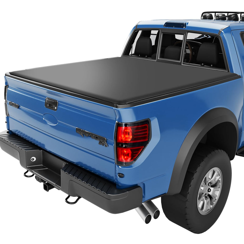 Garvee 5.5ft Black Soft Vinyl Roll-Up for '04-'23 F150
