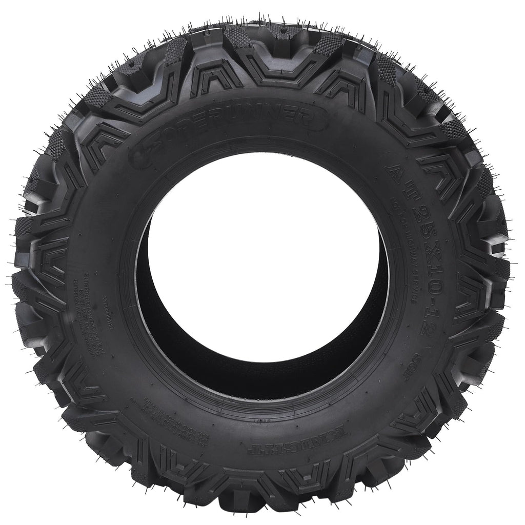 Garvee ATV UTV Tires 25x8-12 & 25x10-12 Tubeless 6 PR Heavy Duty Utility Tires Set of 4
