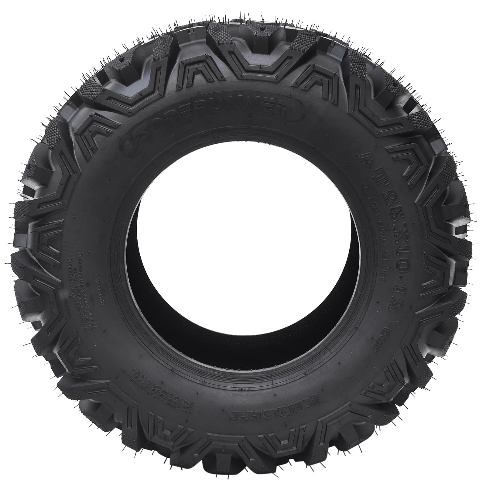 Garvee ATV UTV Tires 25x8-12 & 25x10-12 Tubeless 6 PR Heavy Duty Utility Tires Set of 4