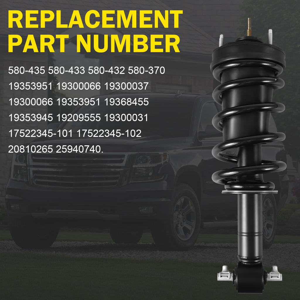 Garvee Rear Air Shocks for Avalanche Suburban Escalade Tahoe Yukon