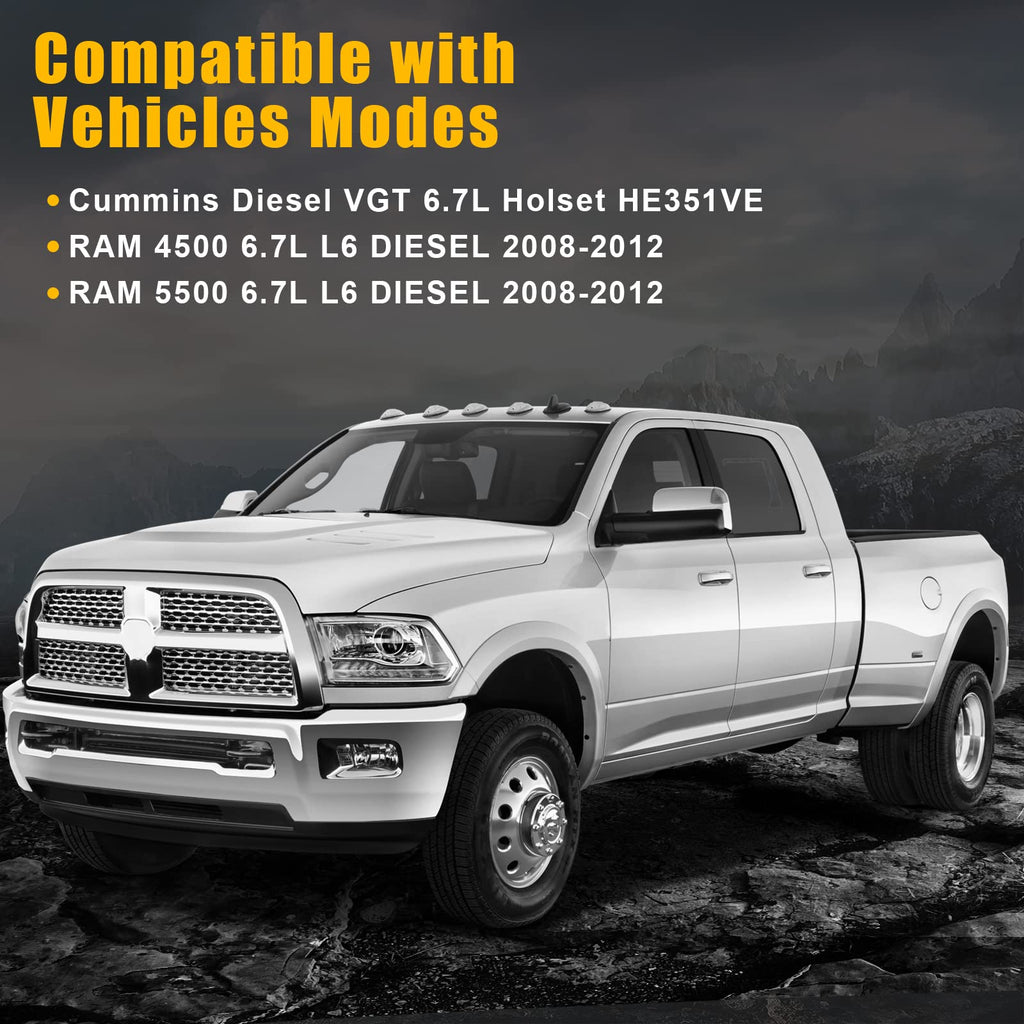 Garvee 2007-2012 Ram 2500-5500 Diesel Turbocharger - Holset HE351VE