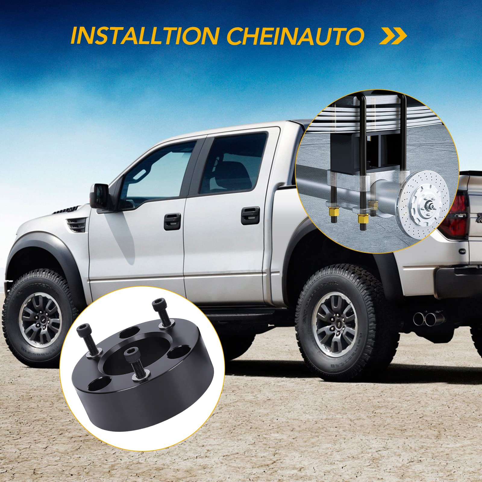 Garvee 3 Inch Front & 2 Inch Rear Leveling Kit Fits 2004-2021 Models