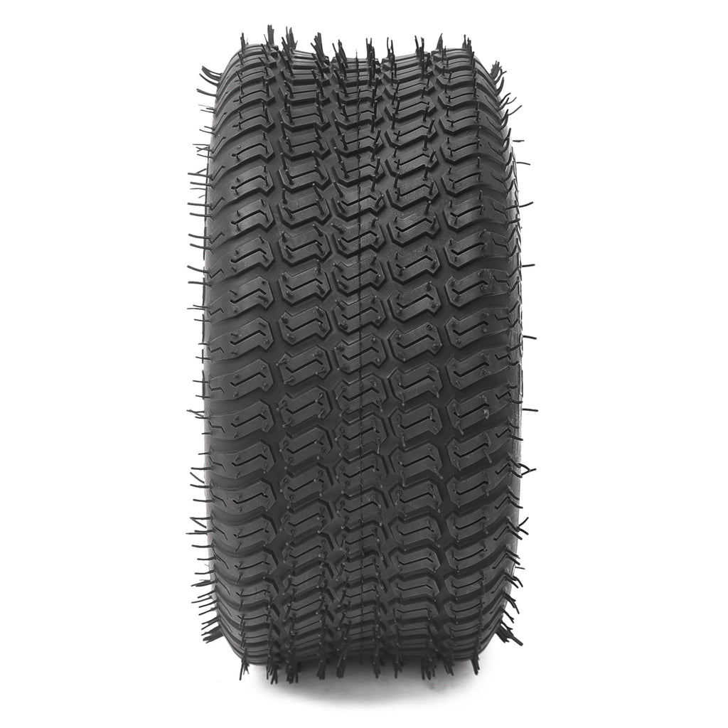 Garvee Lawn Mower Tires Turf Tires 20x8.00-8 4PR for Golf Cart Tires, Garden Tractor Riding Mower Tubeless Set of 2 - 13x5.00-6-4PR TL WAVE