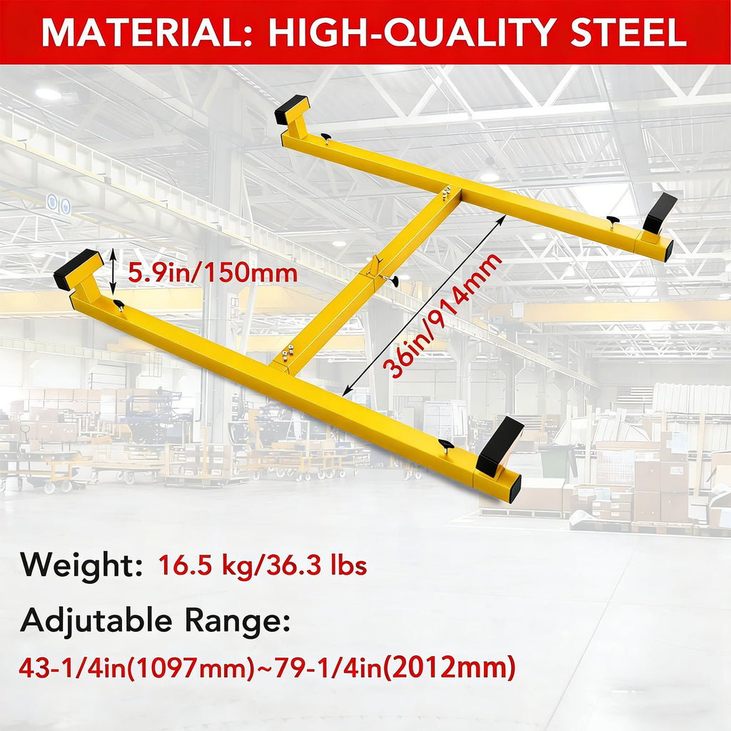 Garvee Truck Bed Lifter Box, Heavy-Duty Lift Support for Pickup Trucks, 800 lbs Weight Capacity, Ideal for Truck Beds, Yellow