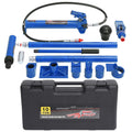 Garvee 10 Ton Hydraulic Jack & Porta Power Kit With 4.6 Ft Oil Hose For Automotive Garage Farm Heavy Equipment Mechanics, Portable, Durable, Heavy Duty