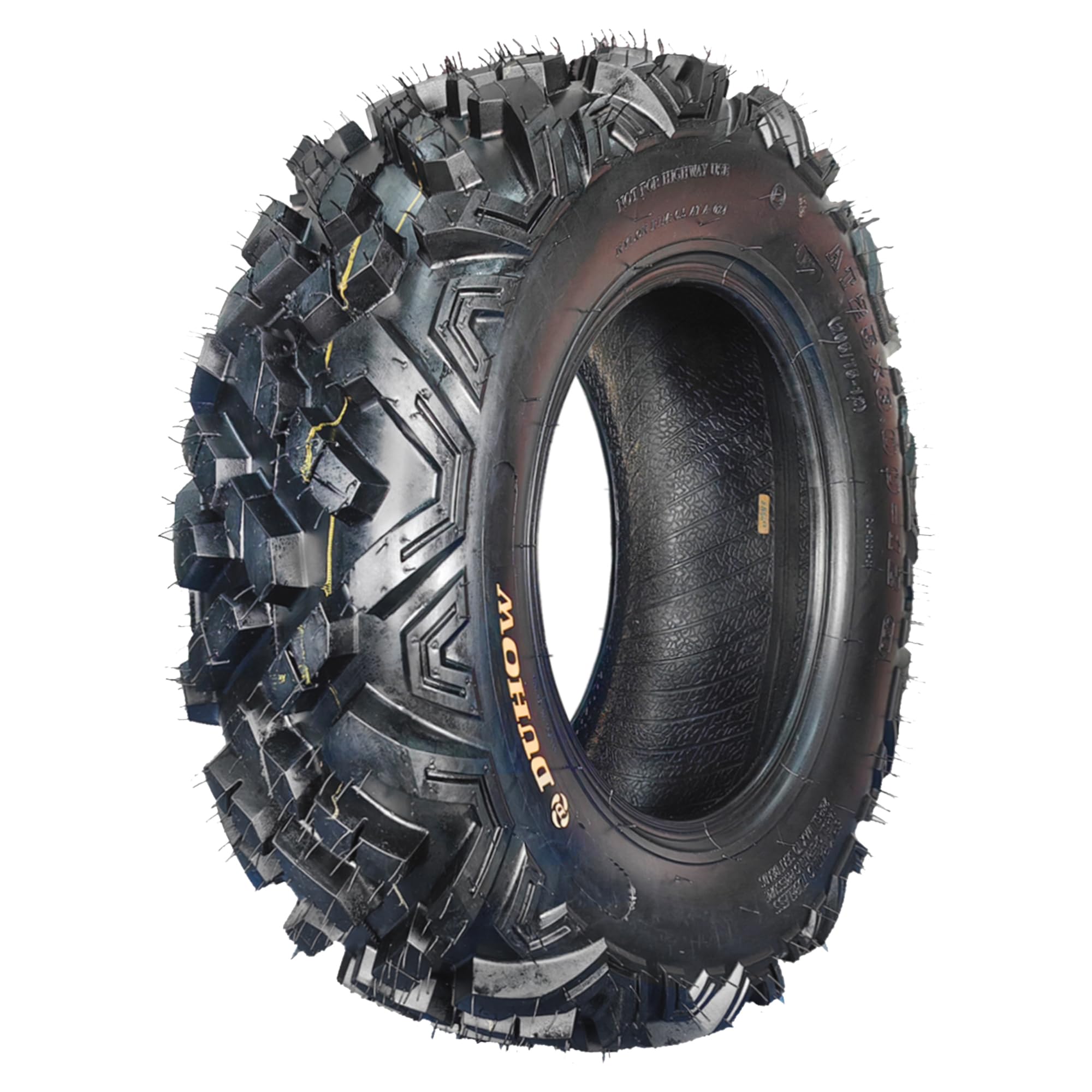 Garvee 25x8-12 ATV/UTV Tire 6PR All-Terrain Tires 1PCS Tubeless, ATV Tire, Heavy Duty for Trail/Mud/Rock, Black