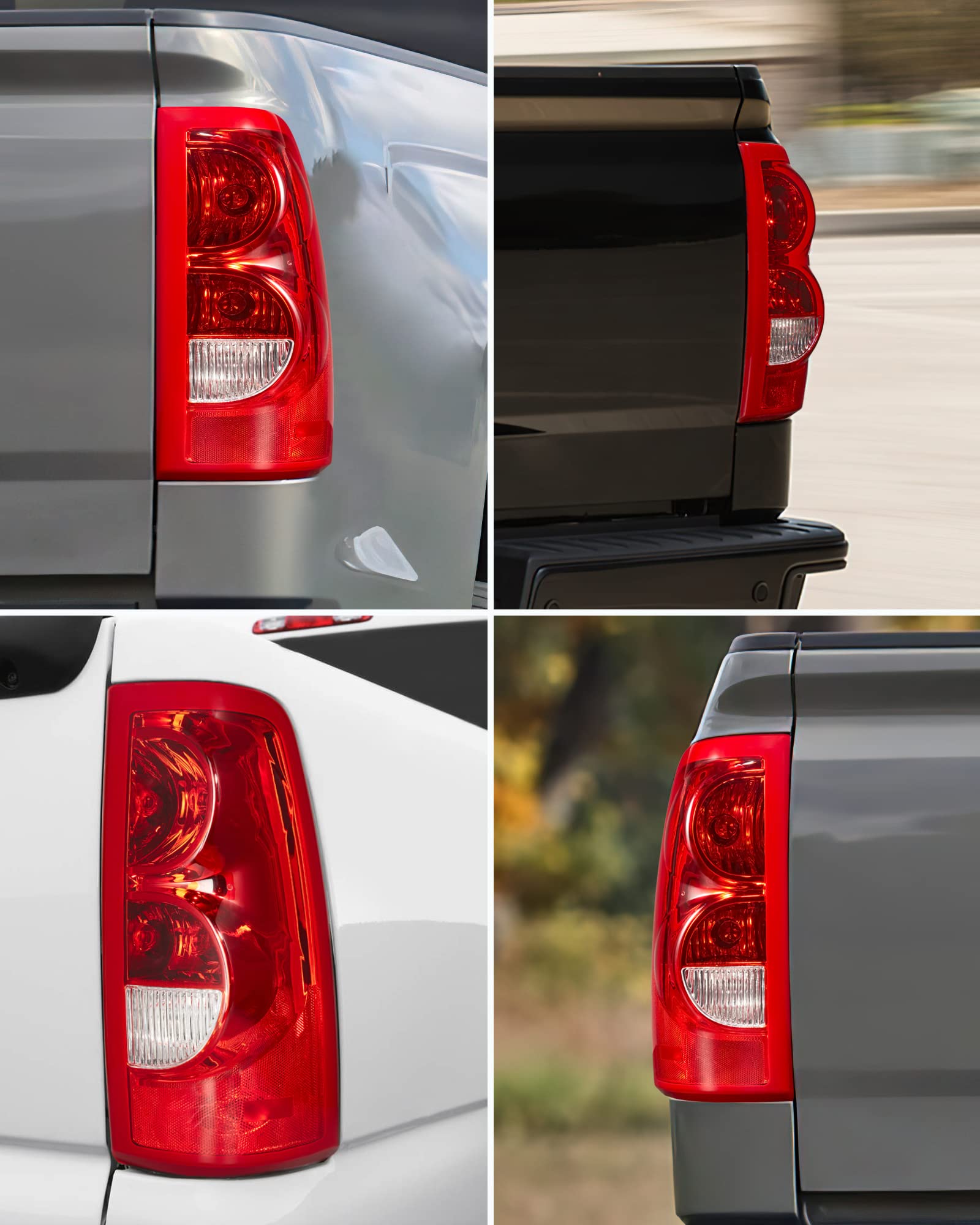 Garvee 03-06 Silverado 1500/2500HD Passenger Ruby Red Tail Light