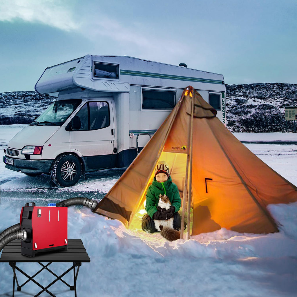 Garvee 8KW Diesel Heater, Diesel Air Heater All in One 12V, Portable Diesel Heater with LCD Monitor & Remote Control, 5L, for Vehicles RV Truck Boat Bus Motorhomes Caravans