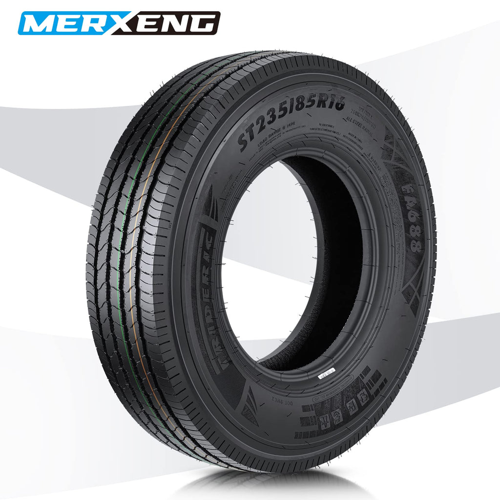 Garvee 2x ST235 / 85R16 14PR Trailer Tire, Load Range G, Class L