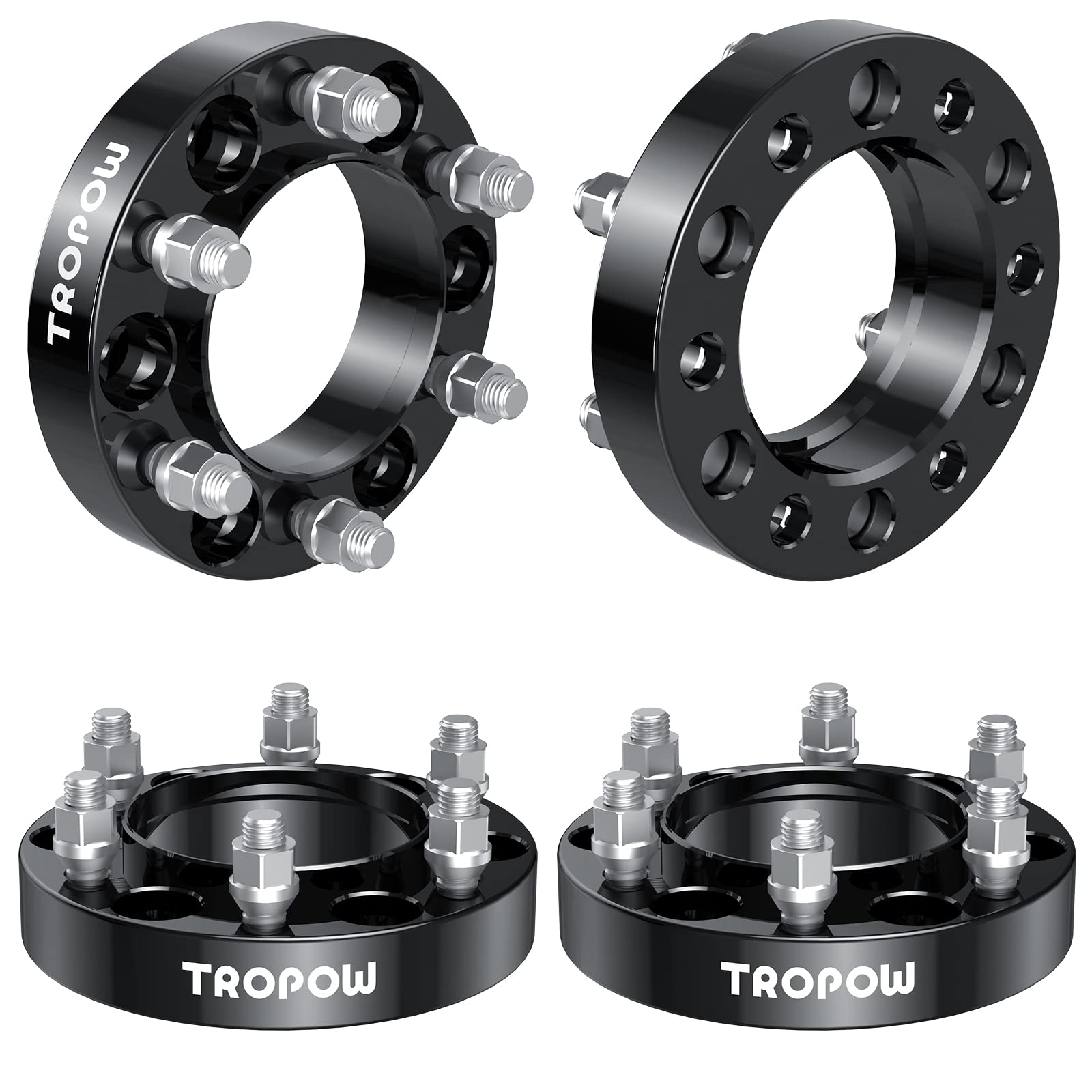 Garvee 1.5 Inch Hub Centric Wheel Spacers M12x1.5, 6x5.5 for Tacoma