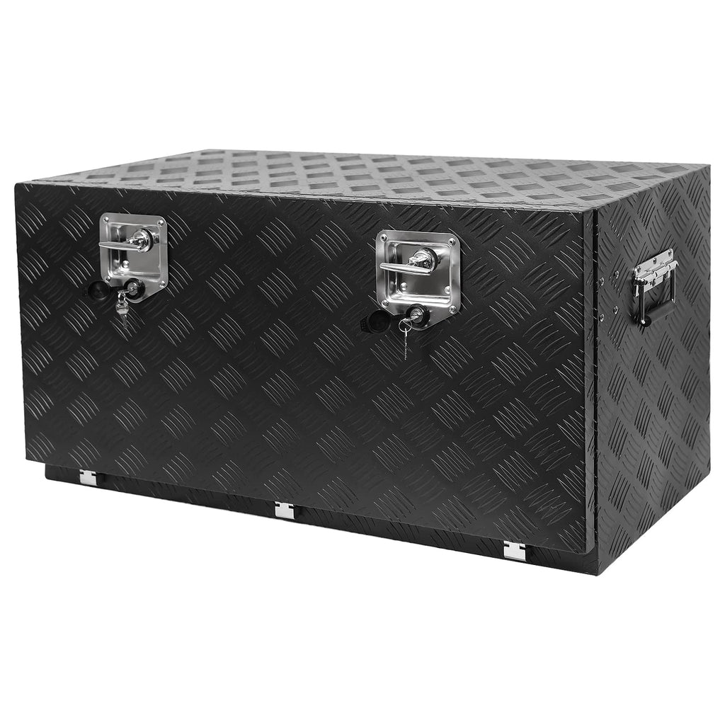 Garvee 36 Inch Aluminum Diamond Plate Toolbox for Trucks & Trailers
