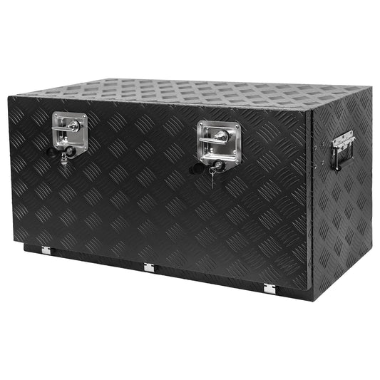 Garvee 36 Inch Aluminum Diamond Plate Toolbox for Trucks & Trailers